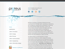 Tablet Screenshot of consult-proteus.com